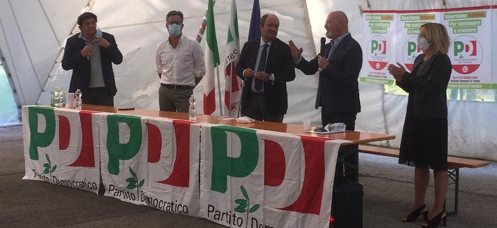 Bonaccini a Trento: “Dobbiamo portare a casa i voti delle persone deluse dalla politica